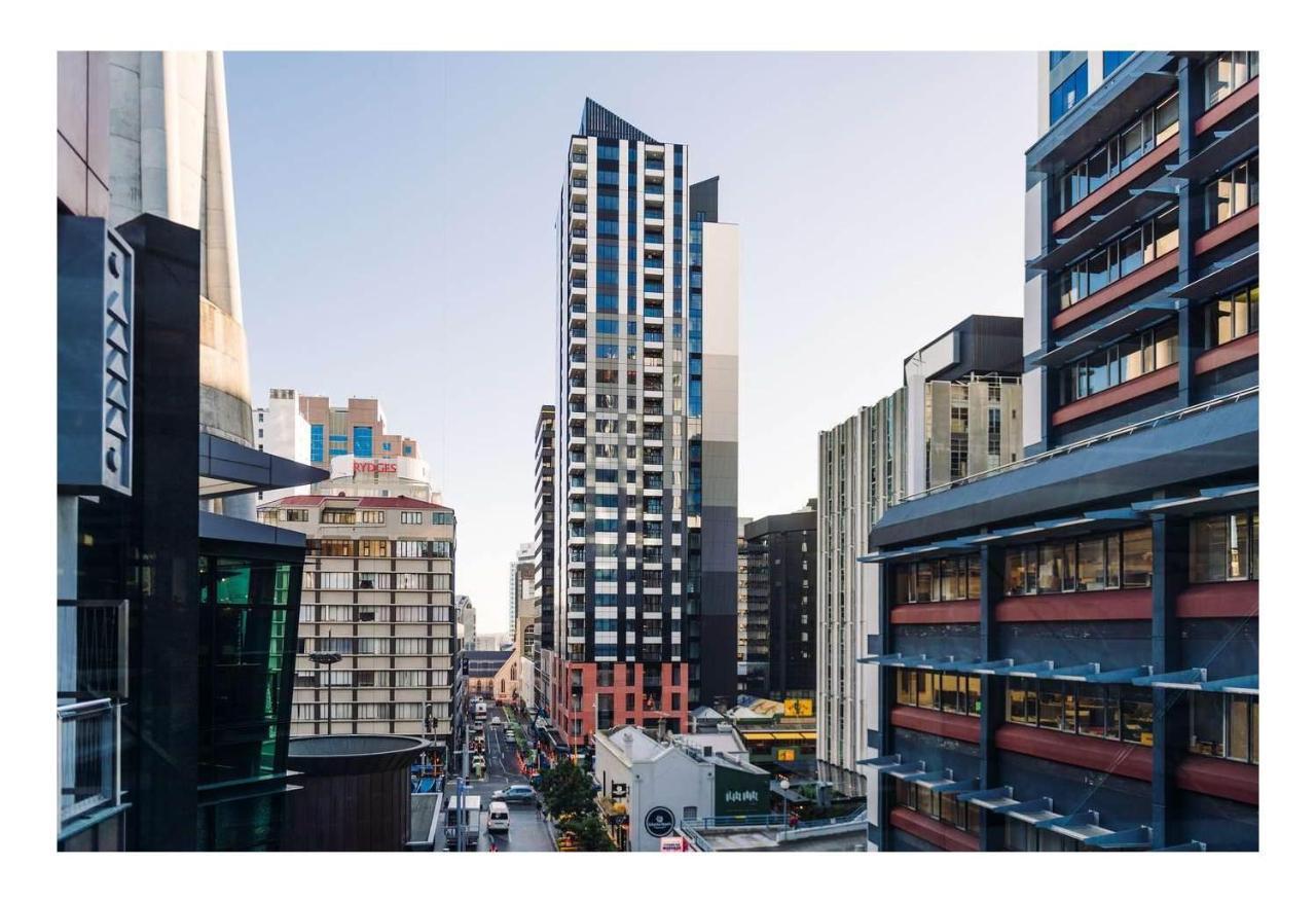 Skytower View And Seaview 2 Bedroom Apartment Auckland Bagian luar foto
